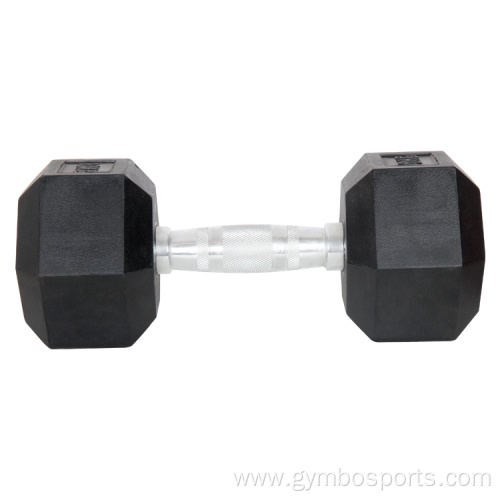 Gym Equipment Rubber Dumbbells Fitness Exercise Dumbbell